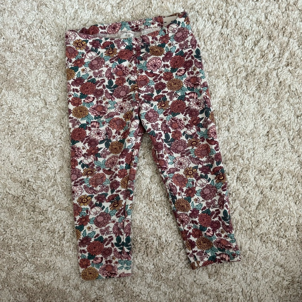H&M floral leggings
